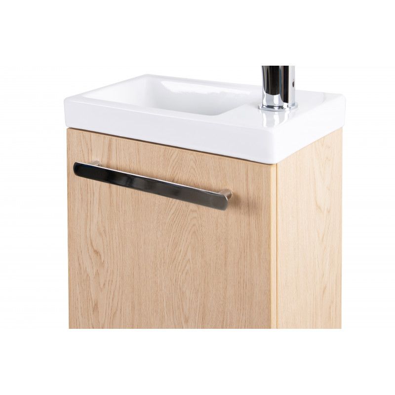 Lave-mains NEVADA avec vasque céramique L 41 x H 53 x P 21,5 cm
