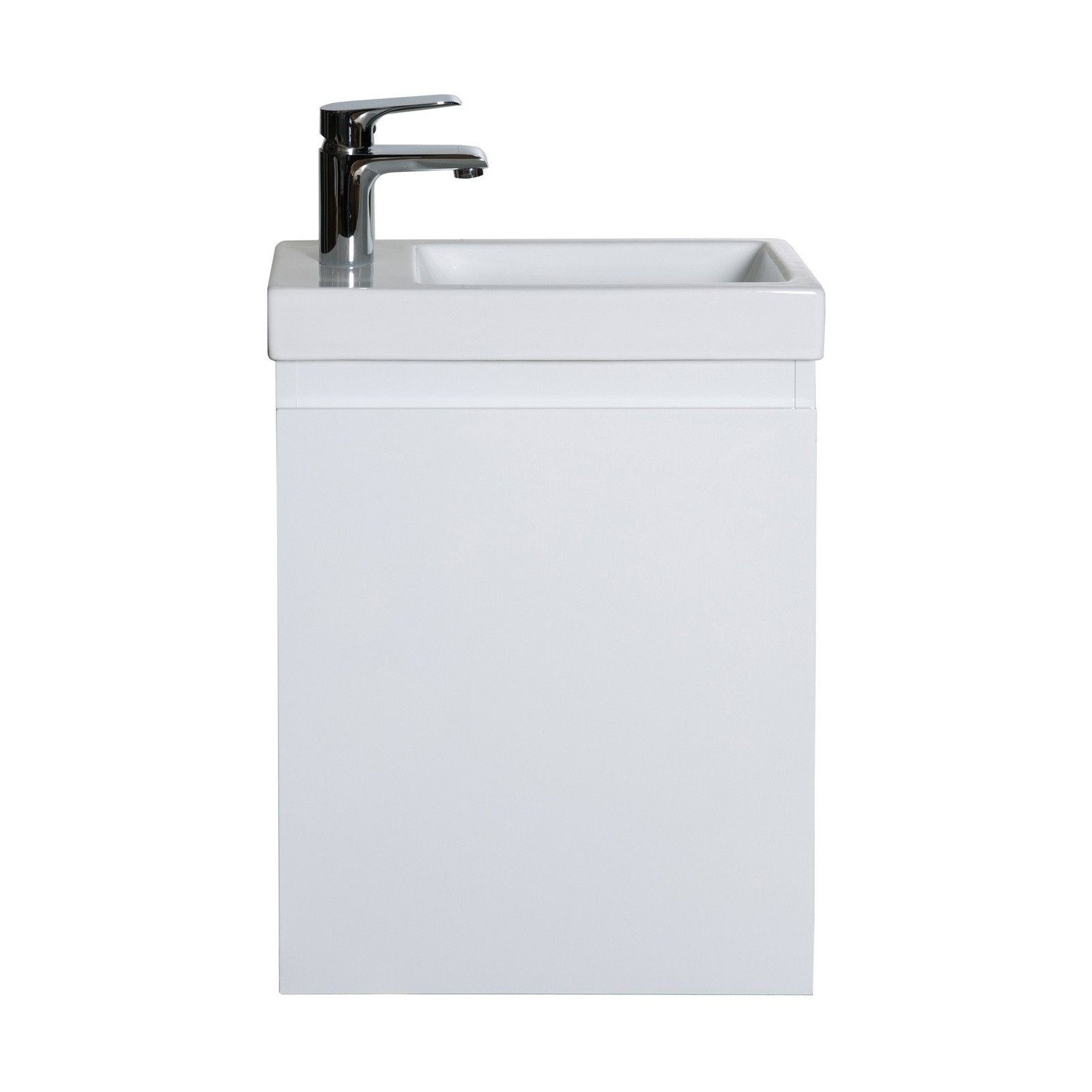 Lave-mains LISA + Miroir Mural L40 cm tablette Blanche Lave-mains LISA + Miroir Mural L40 cm tablette Blanche