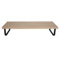 Plan suspendu 120 cm + 2 Vasques + 2 Miroirs + Equerres porte serviettes - WILL