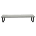 Plan suspendu 120 cm + 2 Vasques + 2 Miroirs + Equerres porte serviettes - WILL