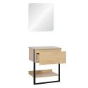Ensemble de Salle de bain NINA Meuble 60CM + Miroir