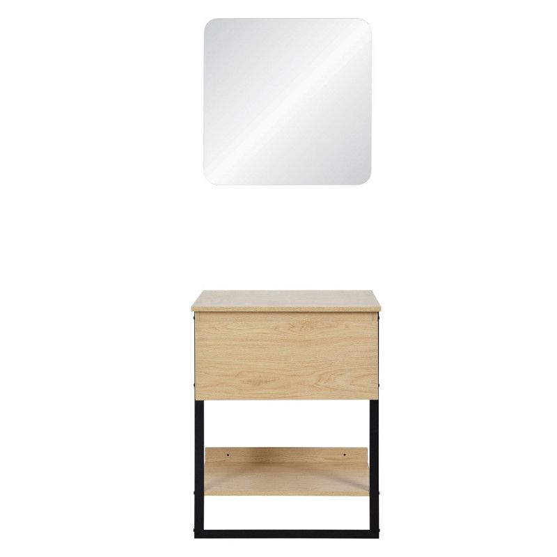 Ensemble de Salle de bain NINA Meuble 60CM + Miroir