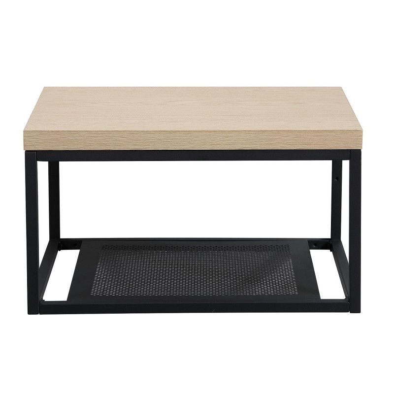 Ensemble de Salle de Bain WILL - Plan de toilette suspendu 60 cm + Structure métal Noir Mat + Vasque