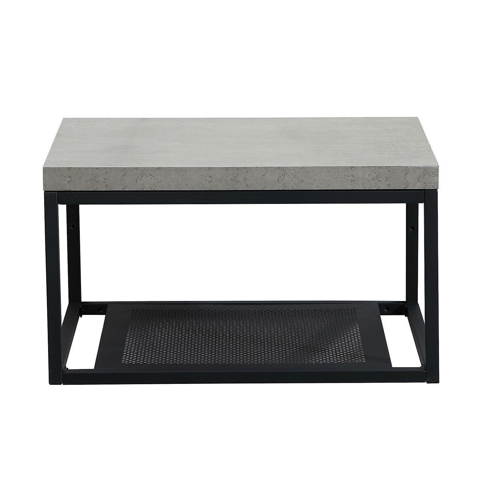 Ensemble de Salle de Bain WILL - Plan de toilette suspendu 60 cm + Structure métal Noir Mat + Vasque