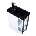 Lave-mains Blanc & noir L41,5 x H53 HAMPTON