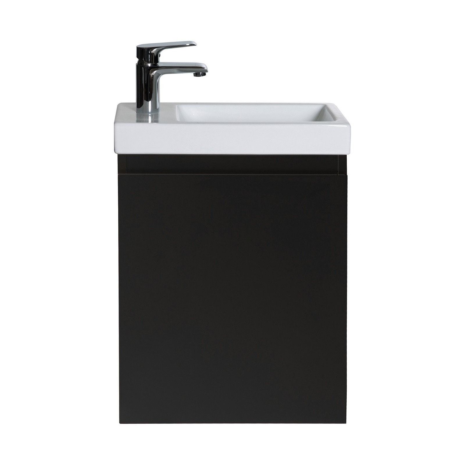 Meuble Lave-mains Noir Mat L41 x H53 LISA Meuble Lave-mains Noir Mat L41 x H53 LISA