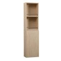 Ensemble de Salle de Bain WILL - Plan suspendu 60 cm x 2 + Equerres invisibles + Vasque + Miroir