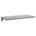 Ensemble de Salle de Bain WILL - Plan suspendu 120 cm + Equerres invisibles + 2 Vasques + 2 Miroirs