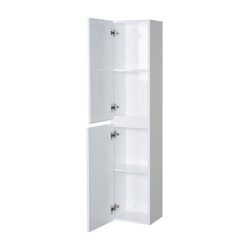 Ensemble de Salle de Bain WILL - Plan suspendu 120 cm + Equerres invisibles + 2 Vasques + 2 Miroirs