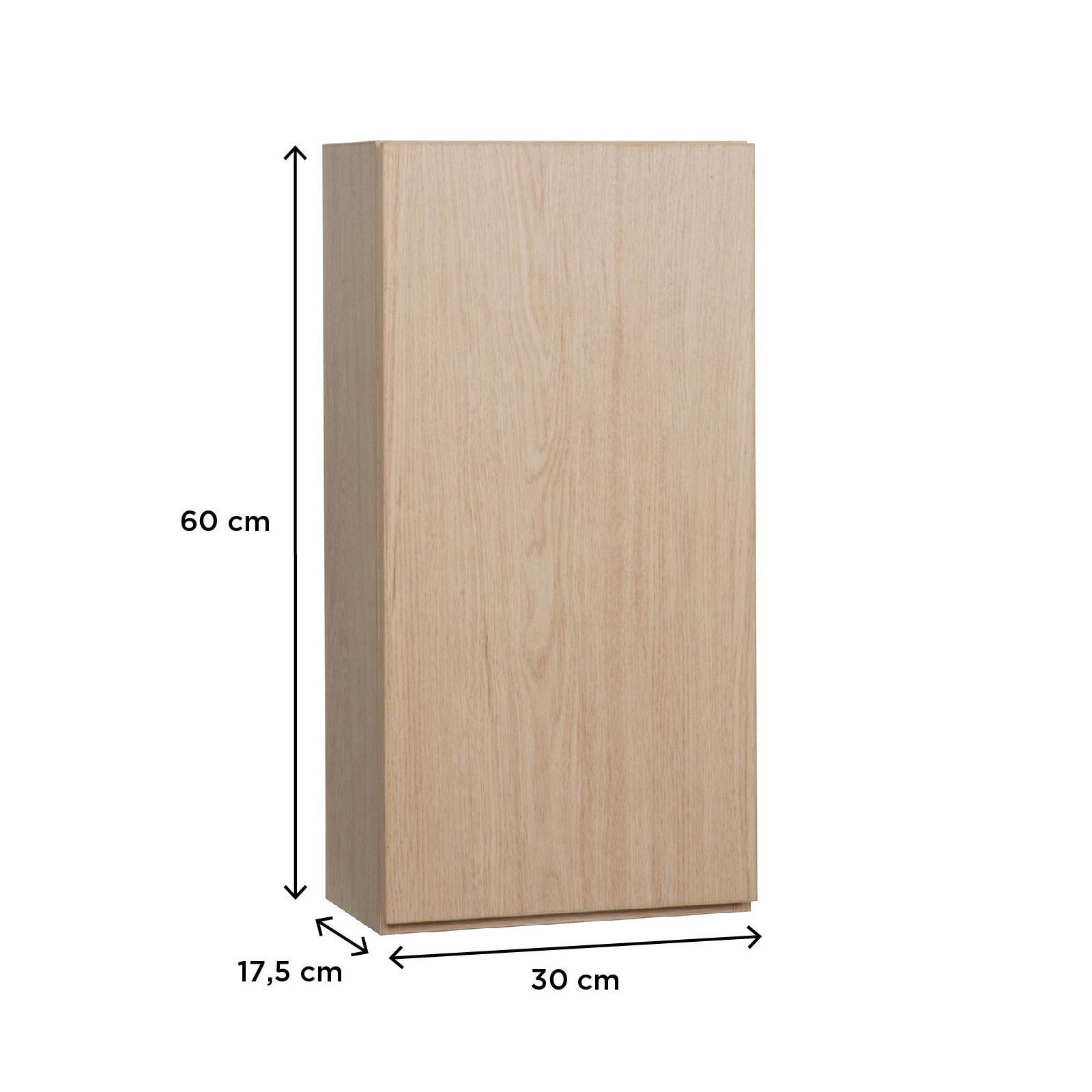 Ensemble de Salle de Bain WILL - Plan suspendu + Equerres + Meubles de rangement + Vasque + Armoire
