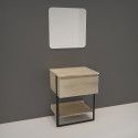 Ensemble de Salle de bain NINA Meuble 60CM + Miroir