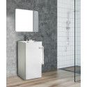 Lavabo colonne  blanc céramique H85 ACTA