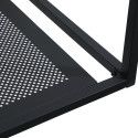 Structure métal - Support à suspendre Métal Noir Mat pour Plan de toilette Salle de Bain - 60 cm WIL