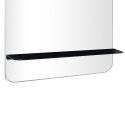 Meuble lave-mains Bois et Métal + Robinet Chromé + Miroir - NOVA