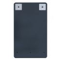 Meuble lave-mains Bois et Métal + Robinet Chromé + Miroir - NOVA