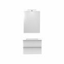 Miroir Salle De Bain Avec Éclairage LED L60 x H80 JULIA Miroir Salle De Bain Avec Éclairage LED L60 x H80 JULIA