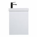 Meuble lave mains blanc Skino