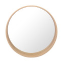 Miroir Rond Design en Bois D60 cm VALI