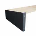 Etagère penderie murale 90 cm Métal - STEFF Etagère penderie murale 90 cm Métal - STEFF