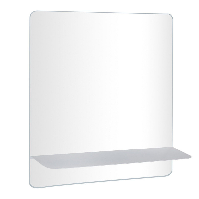 Ensemble de Salle de Bain WILL - Plan suspendu 60 cm + Equerres invisibles + Vasque + Miroir