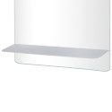Ensemble de Salle de Bain WILL - Plan suspendu 60 cm + Equerres invisibles + Vasque + Miroir