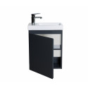 Lave-mains LISA Gris Anthracite + Robinet Chromé Lave-mains LISA Gris Anthracite + Robinet Chromé