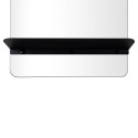 Miroir de salle de bain tablette noire L40 cm SIMONA