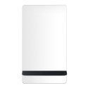 Miroir de salle de bain tablette noire L40 cm SIMONA