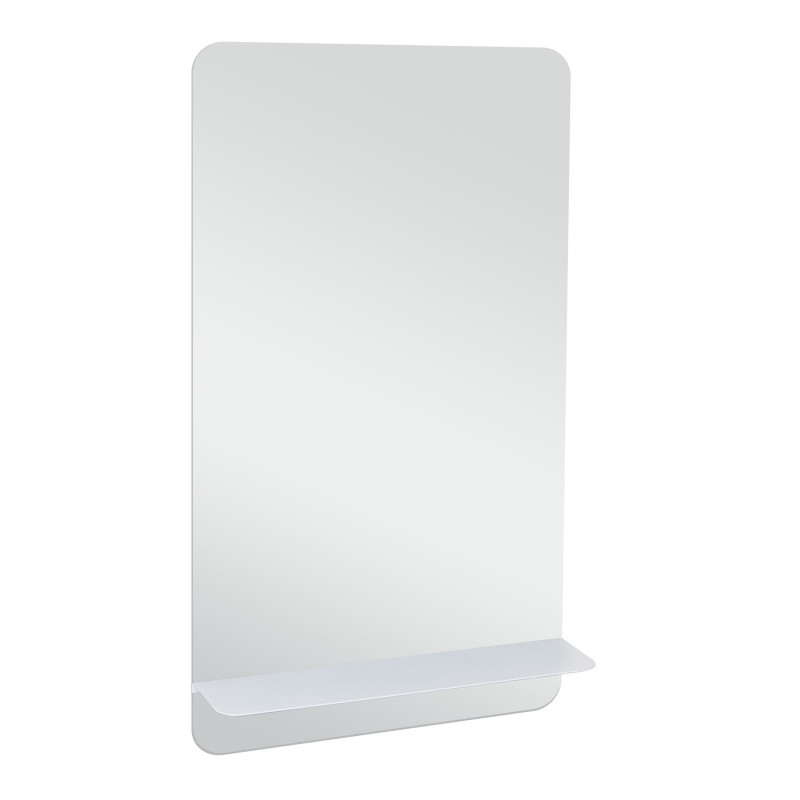 Lave-mains gris sable LISA avec miroir