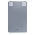 Lave-mains gris sable LISA avec miroir