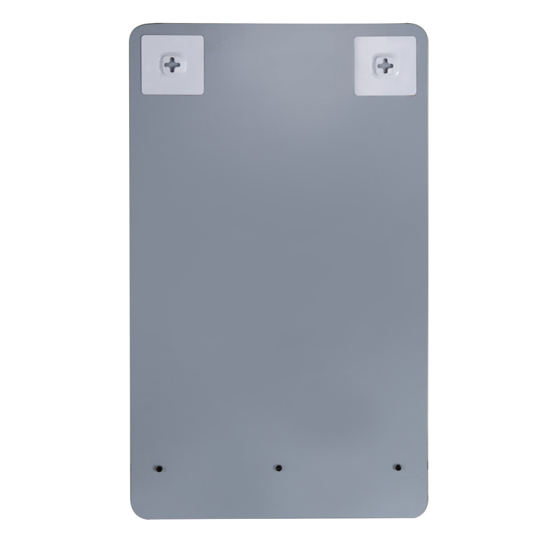 Lave-mains gris sable LISA avec miroir