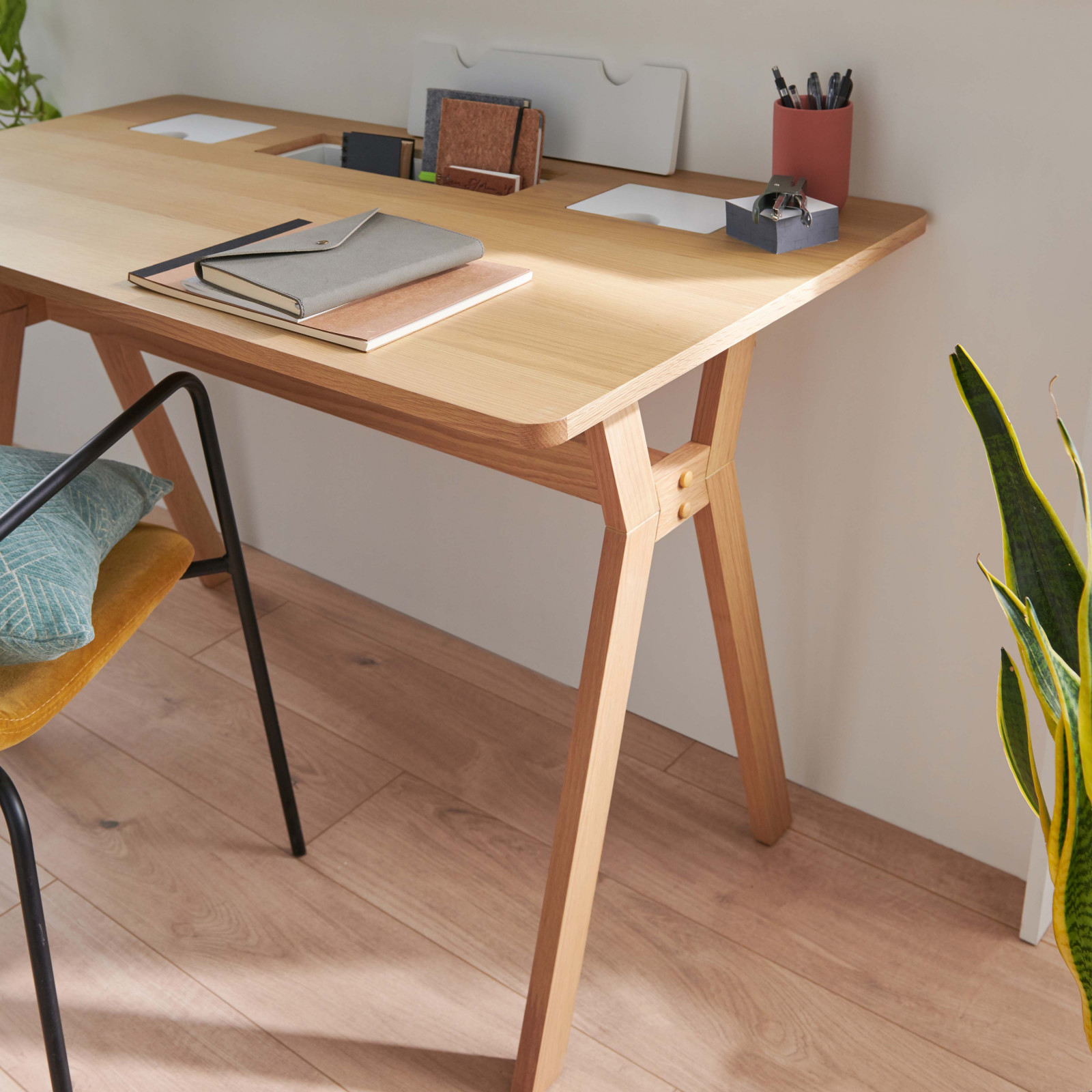 Bureau scandinave Bois 120 cm Mobox