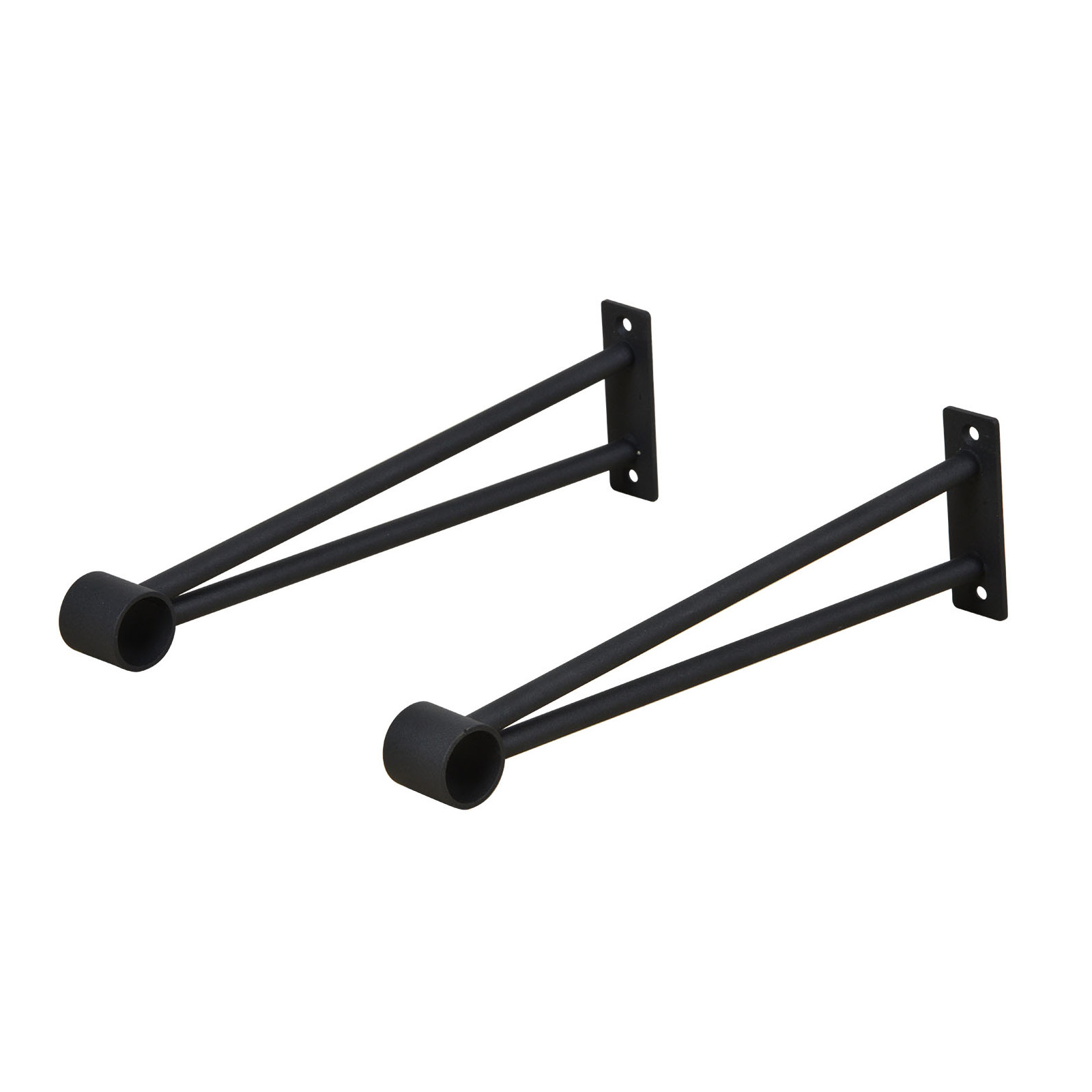 Portant penderie / barre murale Chêne YSIA