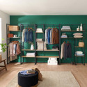 Portant Vêtements en Bois et Métal - Lot de 4 - ASHTON