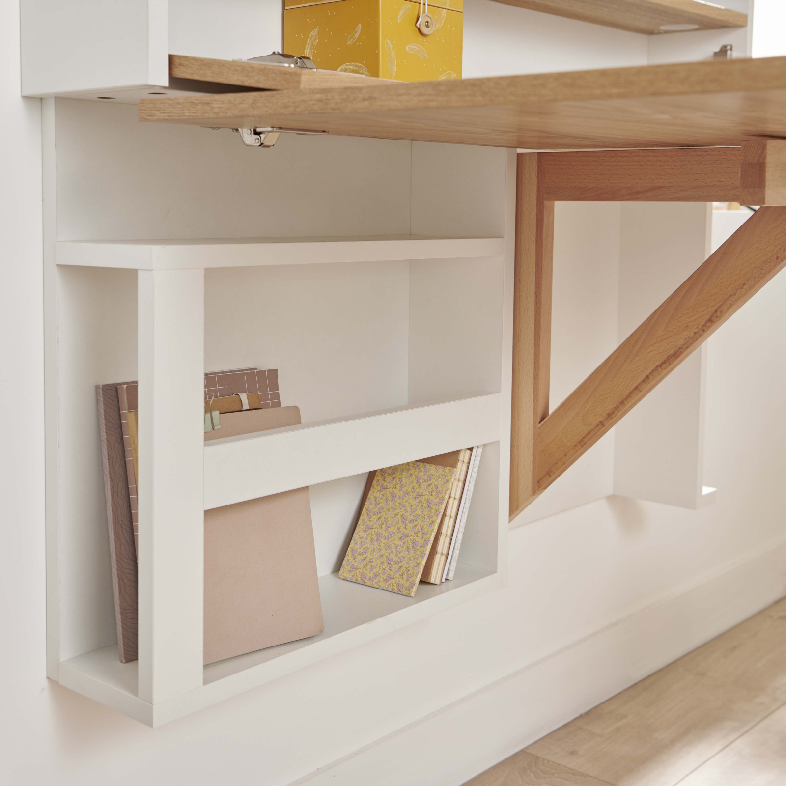 Bureau Bois Design 100 cm U-LINE