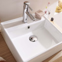 Lot de 2 vasques blanches à poser Céramique L38 NINO