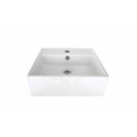 Lot de 2 vasques blanches à poser Céramique L38 NINO