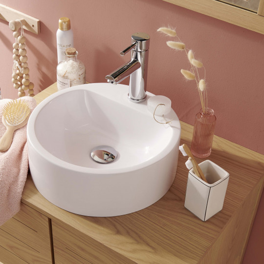 Vasque Salle de bain à Poser NORI - Lot de 2