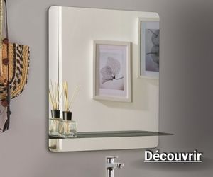 miroir avec tablette de salle de bain sorrento