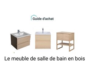 meubles en bois pour salle de bain