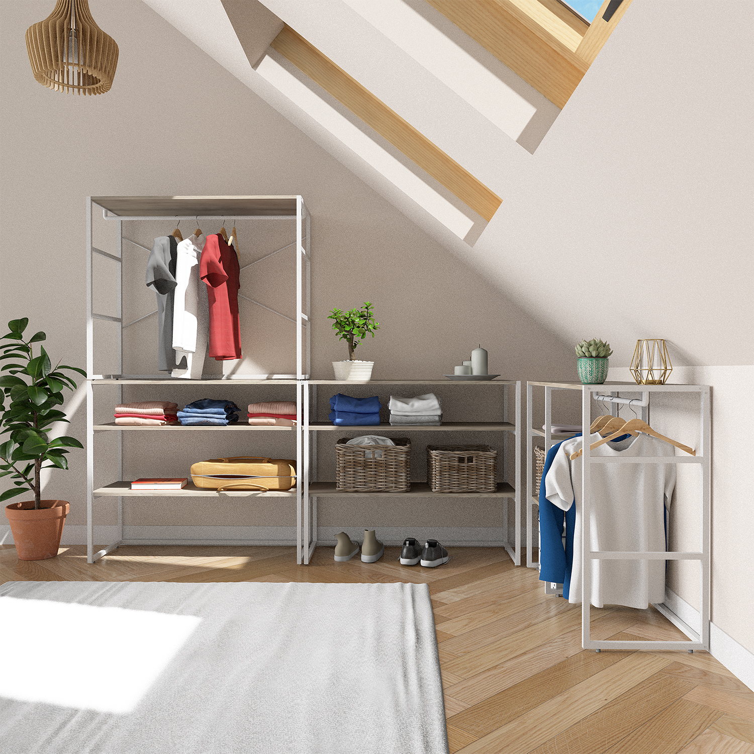 Comment organiser son rangement sous les combles ?